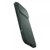 Spigen iPhone 17 Pro -kuori Optik Armor MagFit Abyss Green