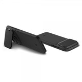 Spigen iPhone 17 Pro -kuori Optik Armor MagFit Musta