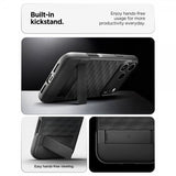 Spigen iPhone 17 Pro -kuori Parallax S MagFit, mattamusta