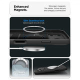 Spigen iPhone 17 Pro -kuori Parallax S MagFit, mattamusta
