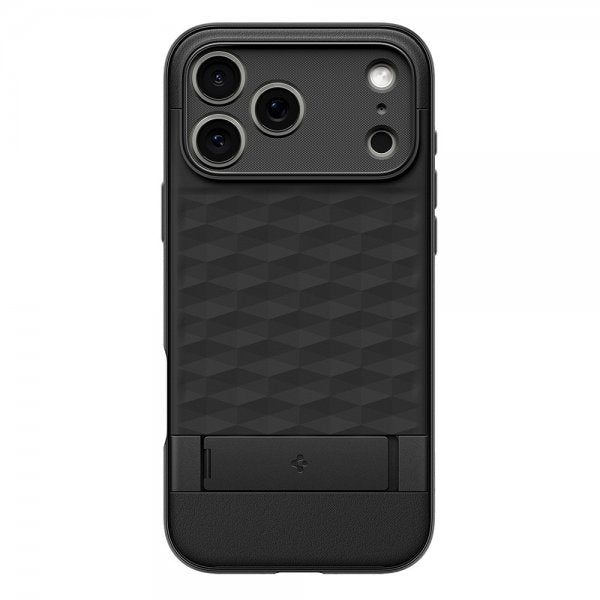 Spigen iPhone 17 Pro -kuori Parallax S MagFit, mattamusta