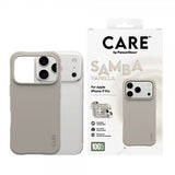 CARE by PanzerGlass iPhone 17 Pro -kuori Samba MagSafe Vanilla