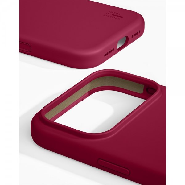 Ideal of Sweden iPhone 17 Pro -silikonikuori MagSafe Cranberry