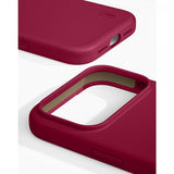 Ideal of Sweden iPhone 17 Pro -silikonikuori MagSafe Cranberry