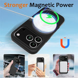 Nordic Covers iPhone 17 Pro -silikonikuori, Feather Series, MagSafe, Raven Black