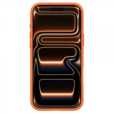 Spigen iPhone 17 Pro Silikonikuori Silicone Fit MagFit Cosmic Orange