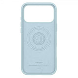 Spigen iPhone 17 Pro -kuori, Silicone Fit MagFit, Mute Blue