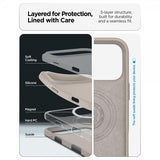 Spigen iPhone 17 Pro Silikonikuori Silicone Fit MagFit Stone