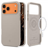 Spigen iPhone 17 Pro Silikonikuori Silicone Fit MagFit Stone