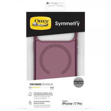 Otterbox iPhone 17 Pro Symmetry Clear MagSafe Purple Mystery -suojakuori