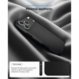 Spigen iPhone 17 Pro -kuori Thin Fit MagFit musta