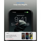 Spigen iPhone 17 Pro Tough Armor T MagFit Gunmetal -kuori