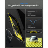 Spigen iPhone 17 Pro Tough Armor T MagFit Gunmetal -kuori