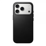 Nomad iPhone 17 Pro -kuoret perinteinen nahkakotelo musta