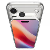 Spigen iPhone 17 Pro -suojakuori Ultra Hybrid Crystal Clear
