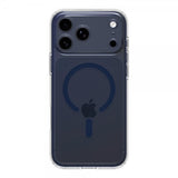Spigen iPhone 17 Pro Ultra Hybrid MagFit -suojakuori, kirkas, Deep Blue