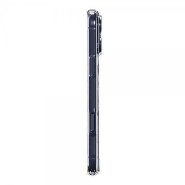 Spigen iPhone 17 Pro Ultra Hybrid MagFit -suojakuori, kirkas, Deep Blue