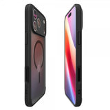 Spigen iPhone 17 Pro Ultra Hybrid MagFit Frost Black -suojakuori