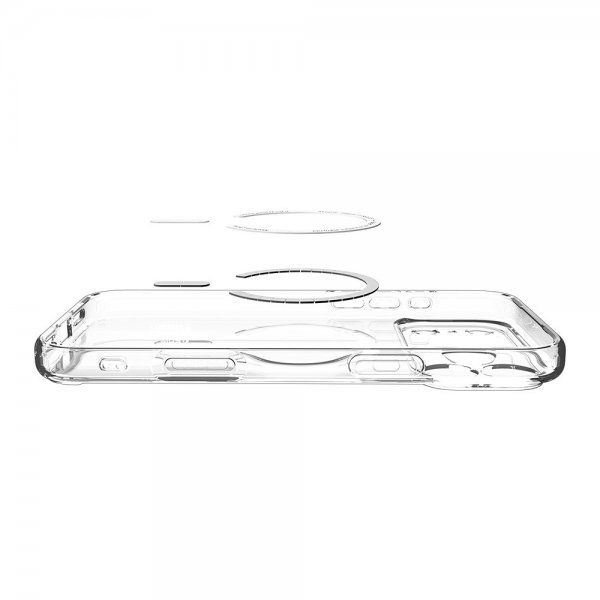 Spigen iPhone 17 Pro -kuori, Ultra Hybrid MagFit Frost White