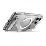 Spigen iPhone 17 Pro -suojakuori Ultra Hybrid S MagFit Clear White