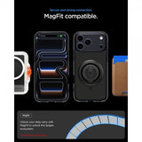 Spigen iPhone 17 Pro -suojakuori Ultra Hybrid T MagFit Matte Black