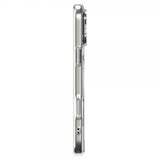 Spigen iPhone 17 Pro -suojakuori Ultra Hybrid Zero One MagFit Natural Titanium