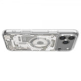 Spigen iPhone 17 Pro -suojakuori Ultra Hybrid Zero One MagFit Natural Titanium