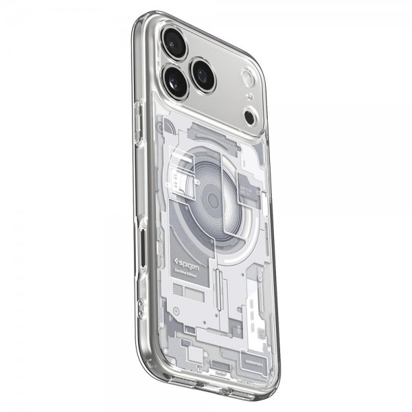 Spigen iPhone 17 Pro Ultra Hybrid Zero One MagFit Valkoinen kuori