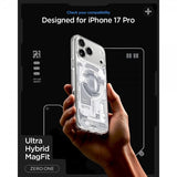 Spigen iPhone 17 Pro Ultra Hybrid Zero One MagFit Valkoinen kuori
