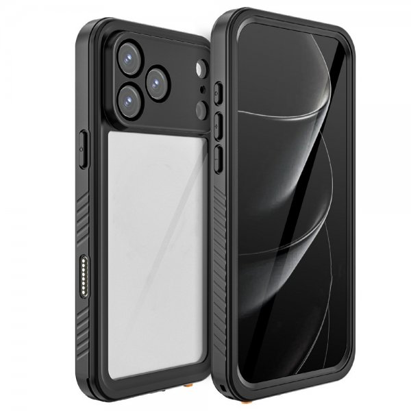 Redpepper iPhone 17 Pro -suojakuori vedenkestävä IP68 musta