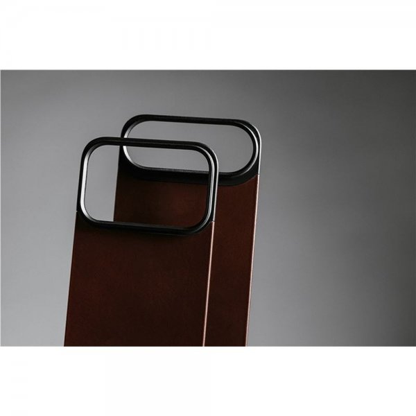 Nomad iPhone 17 Pro -puhelinkuori, MagSafe, nahka, Rustic Brown