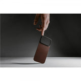 Nomad iPhone 17 Pro Skin Mag Leather Back Musta
