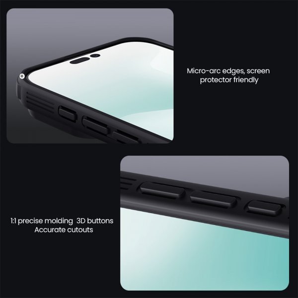 Nillkin iPhone 17 -suojakuori CamShield Pro MagSafe, musta
