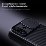 Nillkin iPhone 17 -suojakuori CamShield Pro MagSafe, musta