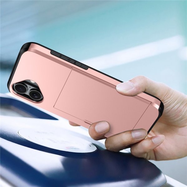 iPhone 17 Kuoret Korttilokero Sininen