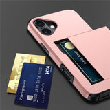 iPhone 17 Kuori Card Slide Vihreä