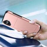 iPhone 17 Kuori Card Slide Vihreä
