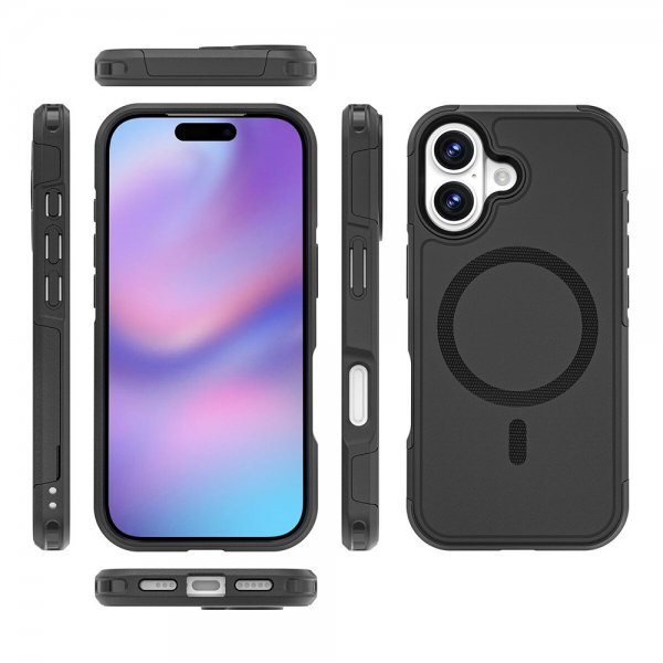 4smarts iPhone 17 Kuori Defend Kotelo Ultimag Musta