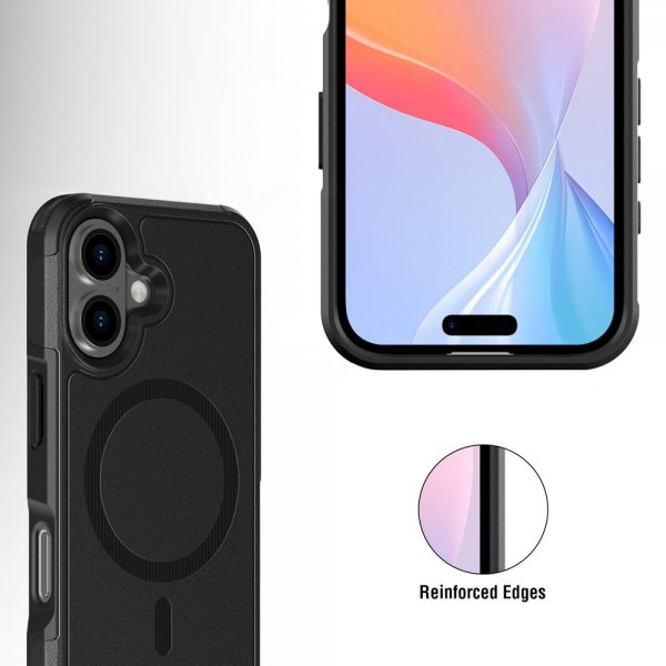 4smarts iPhone 17 Kuori Defend Kotelo Ultimag Musta