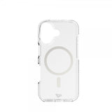 Tech21 iPhone 17 -suojakuori EvoCrystal MagSafe Metallic Silver