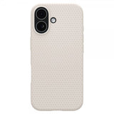Spigen iPhone 17 -kuori, Liquid Air, Natural Titanium
