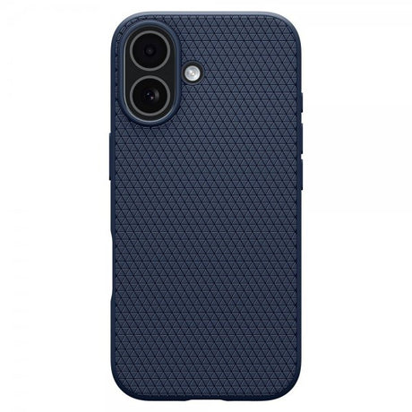 Spigen iPhone 17 -suojakuori Liquid Air Navy Blue