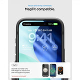 Spigen iPhone 17 -kuori Rugged Armor MagFit Matte Black