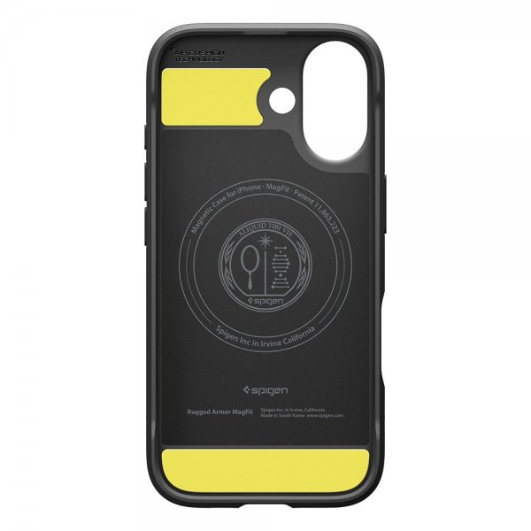 Spigen iPhone 17 -kuori Rugged Armor MagFit Matte Black