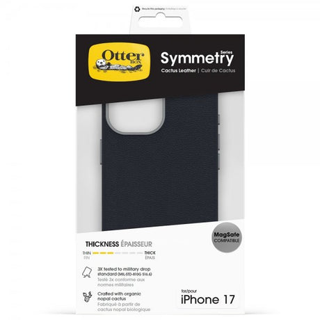 Otterbox iPhone 17 Suojakuori Symmetry Cactus Leather MagSafe Blue Sentiment