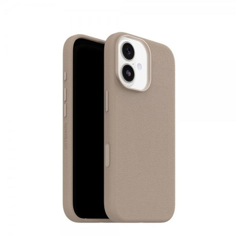 Otterbox iPhone 17 -suojakuori Symmetry Cactus Leather MagSafe Grey Comfort