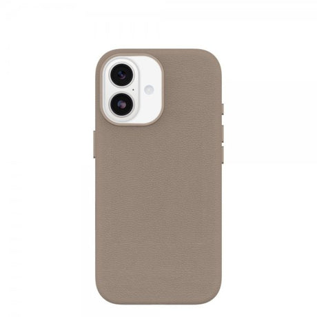 Otterbox iPhone 17 -suojakuori Symmetry Cactus Leather MagSafe Grey Comfort