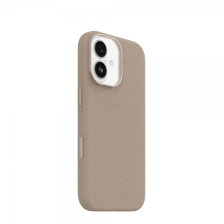 Otterbox iPhone 17 -suojakuori Symmetry Cactus Leather MagSafe Grey Comfort