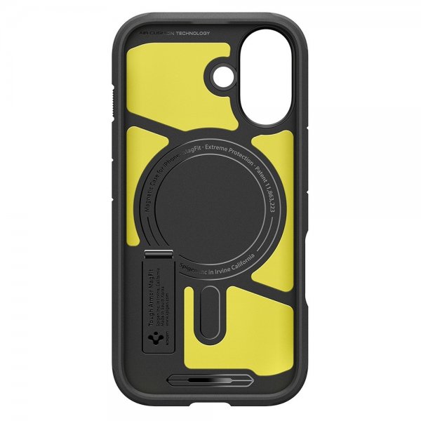 Spigen iPhone 17 -kuori Tough Armor T MagFit Musta