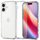 Spigen iPhone 17 -suojakuori Ultra Hybrid Crystal Clear